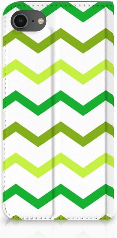 iPhone 7 | 8 | SE (2020) | SE (2022) Hoesje met Magneet Zigzag Groen