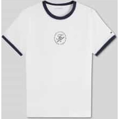 regular fit T-shirt met katoen en logostitching
