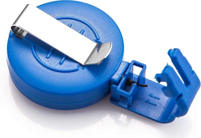 ID-kaart Jojo - Kaarthouder Riemclip - Toegang Beveiligen - Sterke Stalen Klembeugel - 10 Stuks - Roze