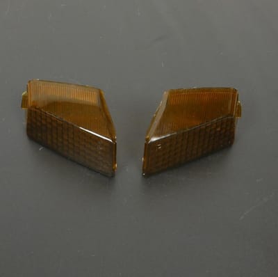 Cabochon clignotant AR D/G orange Fumé pour scooter MBK 50 Spirit 1990-98 Neuf