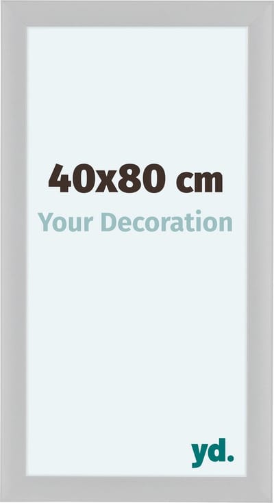 Your Decoration - Fotolijst 40x80 cm - MDF - Wit Hoogglans - Como