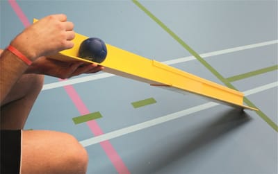 Megaform boccia speelgoedspeelbaan - ballenbaan voor kinderen.