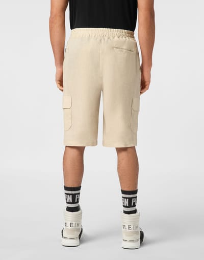 Linen Short Trousers Coolkid Cargo