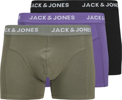 Jack & Jones Heren Boxershorts Trunks JACROB 3-Pack - Maat M