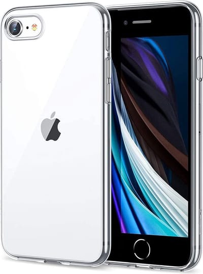 Hoesje voor iPhone 7 / 8 / SE 2020 / SE 2022 backcover Shockproof siliconen Transparant