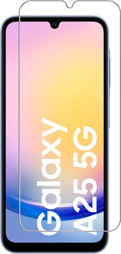 Screenprotector geschikt voor Samsung A25 - Arara gehard glas Tempered Glass