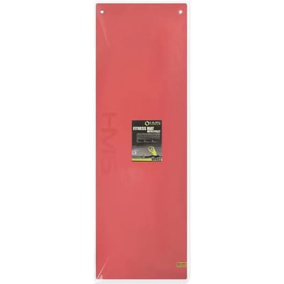 HMS Fitness Mat - Rood/Zwart - 15 mm