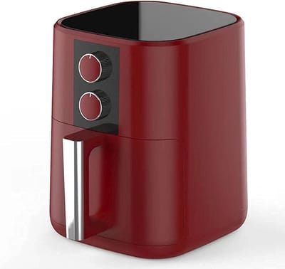Luchtfriteuse 5L - Heteluchtoven - Gezond Koken - Minder Vet - 5 Liter - Zwart