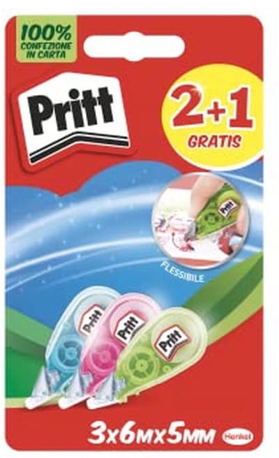 Correctieroller voor foutcorrectie - 3 stuks, 5 x 6 m, kleurrijk design