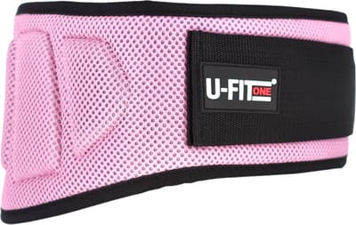 U Fit One Lifting Belt - Halterriem - Fitness Riem - Powerlift Riem - Leer Gewichthefriem - Lever Belt - Powerlifting - Deadlift - Maat: S