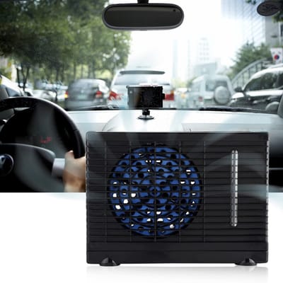 Dailygoody - Draagbare Airconditioning - Compacte Mini Ventilator - Energiezuinig - 12V Auto Ventilator - Ideaal voor onderweg - Stil en krachtig