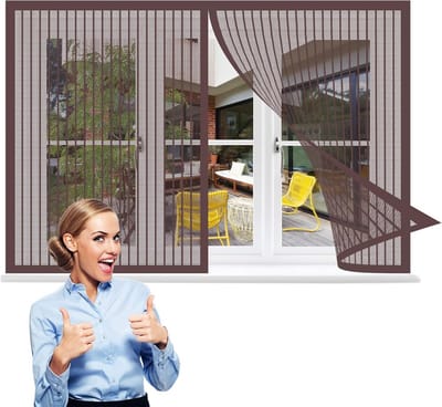 Versterkt Hor Raam Maat 150x130 cm Muggenhor Voor Keuken en Slaapkamer
