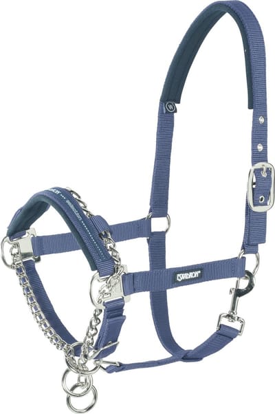 Eskadron Halster control leadchain Nightblue - Pony