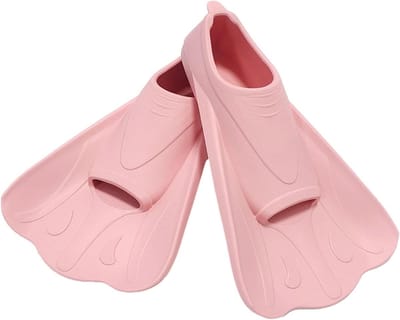 Zwemvliezen Kinderen - Duikvinnen Snorkelvinnen - Zwemtraining Verbeteren - Comfortabele Voetbescherming - 37.1 x 17.4 x 10.6 cm - Roze