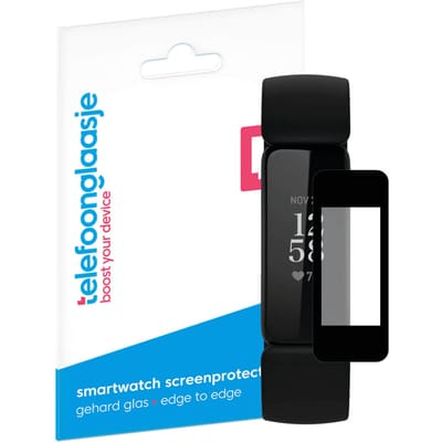 Telefoonglaasje Screenprotector Fitbit Inspire 2 - PMMA - (Dun/Flexibel) Plexiglas Screenprotectors Geschikt voor Fitbit Inspire 2 - Beschermglas - Smartwatch