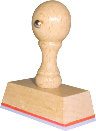 Handstempel 55x30 Mm - Stempels - Stempels volwassenen - Snelle Levering