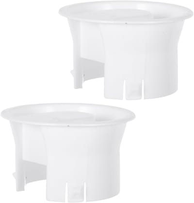 2-delige vervangende deksel voor waterkan van robuust plastic, duurzaam en herbruikbaar, ideaal voor sap en water, met handig openingsmechanisme