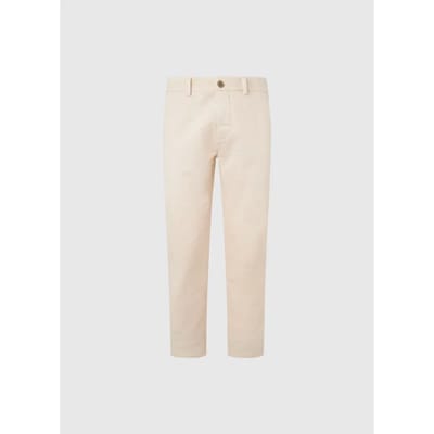 Pepe Jeans Slim Fit Twill Chino Broek Beige 28 Man