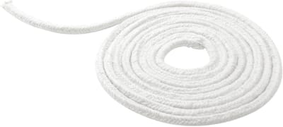 Hoogtemperatuur Dichtingstape 6mm x 10m - Keramische Isolatietape tot 1000°C voor Oven Reparatie en DIY Keukenprojecten - Wit, Snijbaar voor Perfecte Pasvorm