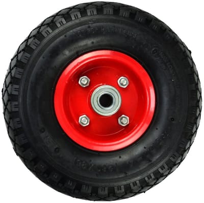 GEKO Pneumatisch wiel - 80 kg draagkracht - 255 mm diameter - Dubbele kogellagers