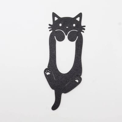 Schattige kattenboekenleggers set van 2 stuks | Stijlvolle en stabiele boekensteunen | Perfect voor het organiseren van boeken en tijdschriften thuis