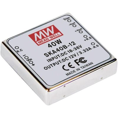 MW Mean Well MEAN WELL SKA40A-15 DC/DC-converter 40 W Aantal uitgangen: 1 x Inhoud 1 stuk(s)