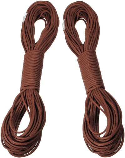 Parachute Touw - Nylon Koord - Outdoor Activiteiten - 7 Kern Constructie - 310 cm - Bruin