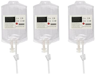 Dailygoods- Infusiezakken 3 stuks 350 ml - Herbruikbaar - Drankzak - Halloween-rekwisieten - Transparant - Eenvoudig te gebruiken