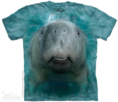 T-shirt Big Face Manatee S