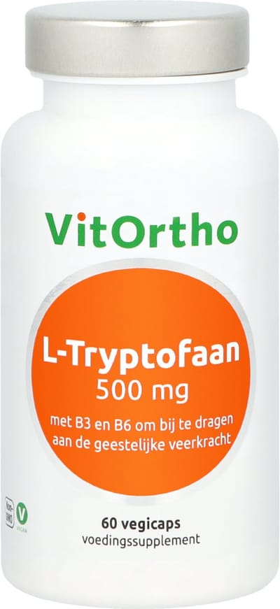 VitOrtho L-Tryptofaan 500 mg 60 vcaps