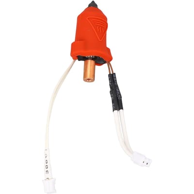 Keramische Hotend Kit 24V 60W Keramisch Verwarmingsblok met Bimetaal Heatbreak en Gehard Stalen Nozzle voor Ender 3 V3 KE black