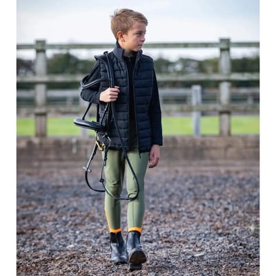 Mouwloos kinderjack Premier Equine Dante