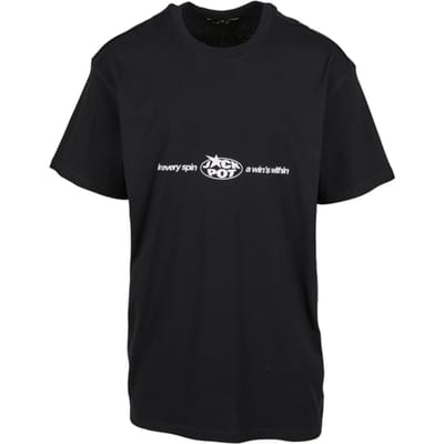 Mister Tee Every Spin Wins T-shirt Zwart