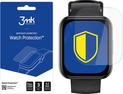 3MK ARC - Beschermfolie - Realme Watch 2 Pro - Volledig Scherm - Zelfklevend