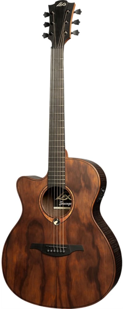 LAG Guitars Green Guitars Sauvage-L-ACE - Akoestische gitaar voor linkshandigen