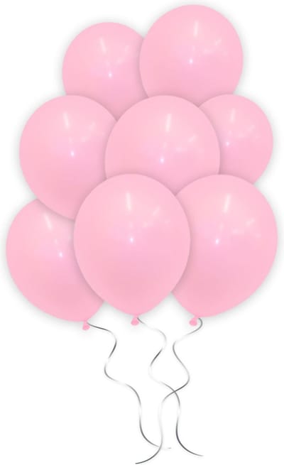LUQ - Luxe Roze Helium Ballonnen - 10 stuks - Verjaardag Versiering - Decoratie - Feest Latex Ballon Roze - Gender Reveal