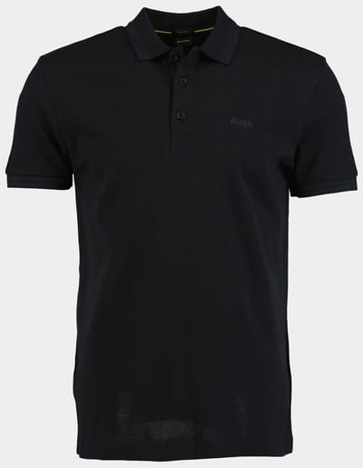 BOSS Green Polo korte mouw Blauw Paddy 10241663 01 50469055/411