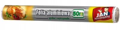 Jan Niezbędny Serie - Zware Aluminiumfolie - 50m - Verhoogde Dikte - Duurzame Keukenhulp