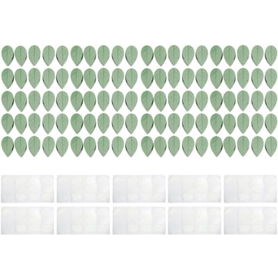 100PCS Clips de Fixation Murale pour Plantes Grimpantes Clips de Fixation pour Vignes Murales Crochet Auto-Adhésif Traction Vignes