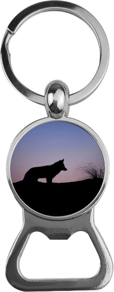 Bieropener Glas - Wolf