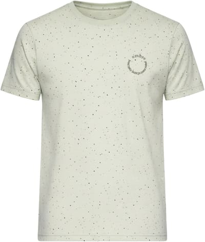 OMBRE T-shirt - Regular Fit - Katoen - Korte Mouw Lichtmint S