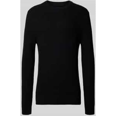 Gebreide pullover met ronde hals