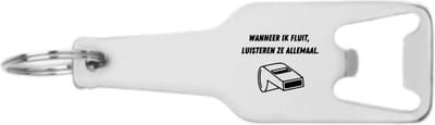 Akyol - scheidsrechter flesopener - Scheidsrechter - scheidsrechtersfluitje - scheidsrechter kleding - 105 x 25mm