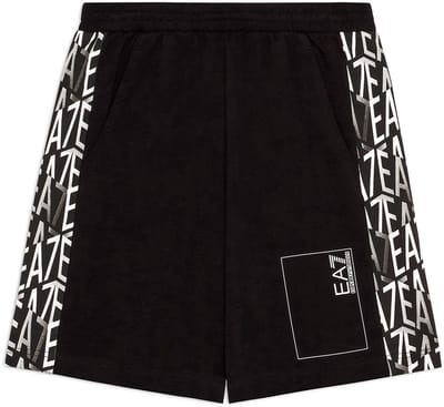 Ea7 Emporio Armani 7b000077_af10380 Korte Broek Zwart 16 Years Jongen