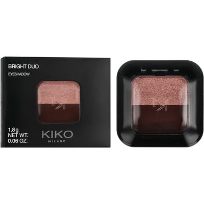 Fard à paupières Duo Lumineux KIKO MILANO (12 Corail/Brique Foncé) 1,8 g