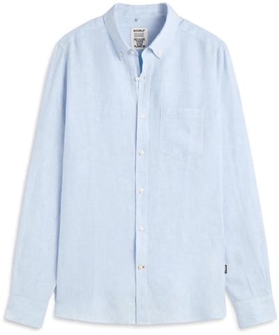Ecoalf Adan Overhemd Blauw L Man