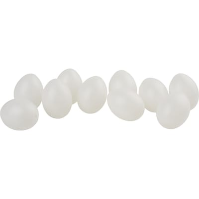 VBS Decoratief ei "Wit", 10 stuks