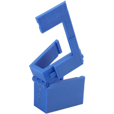 Fiets Stuurhoek Meetinstrument Draaiversteller voor Racefiets Meting Afstelling blue
