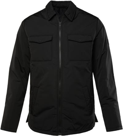 JP 1880 - Heren - Jasje overhemdkraag borstzakken - Zwart - Maat XL
