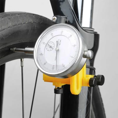 Professionele Fietswiel Richtstandaard Fietswiel Reparatiegereedschap Percentage Tabel Fietsvelgen Afstelgereedschappen Fiets zwart